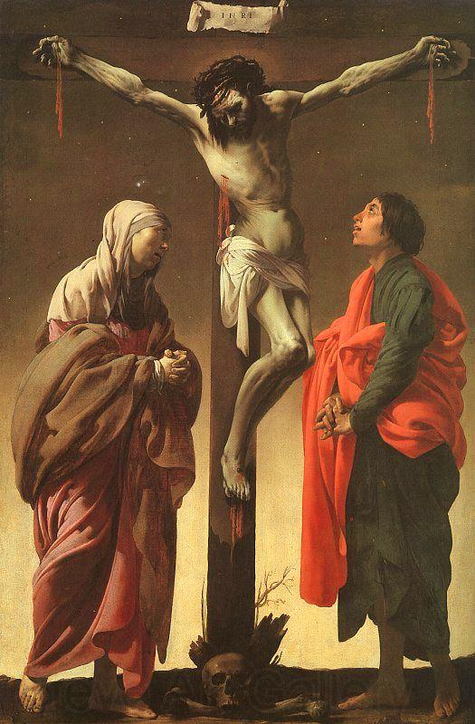 Hendrick Terbrugghen The Crucifixion with the Virgin and St.John Germany oil painting art